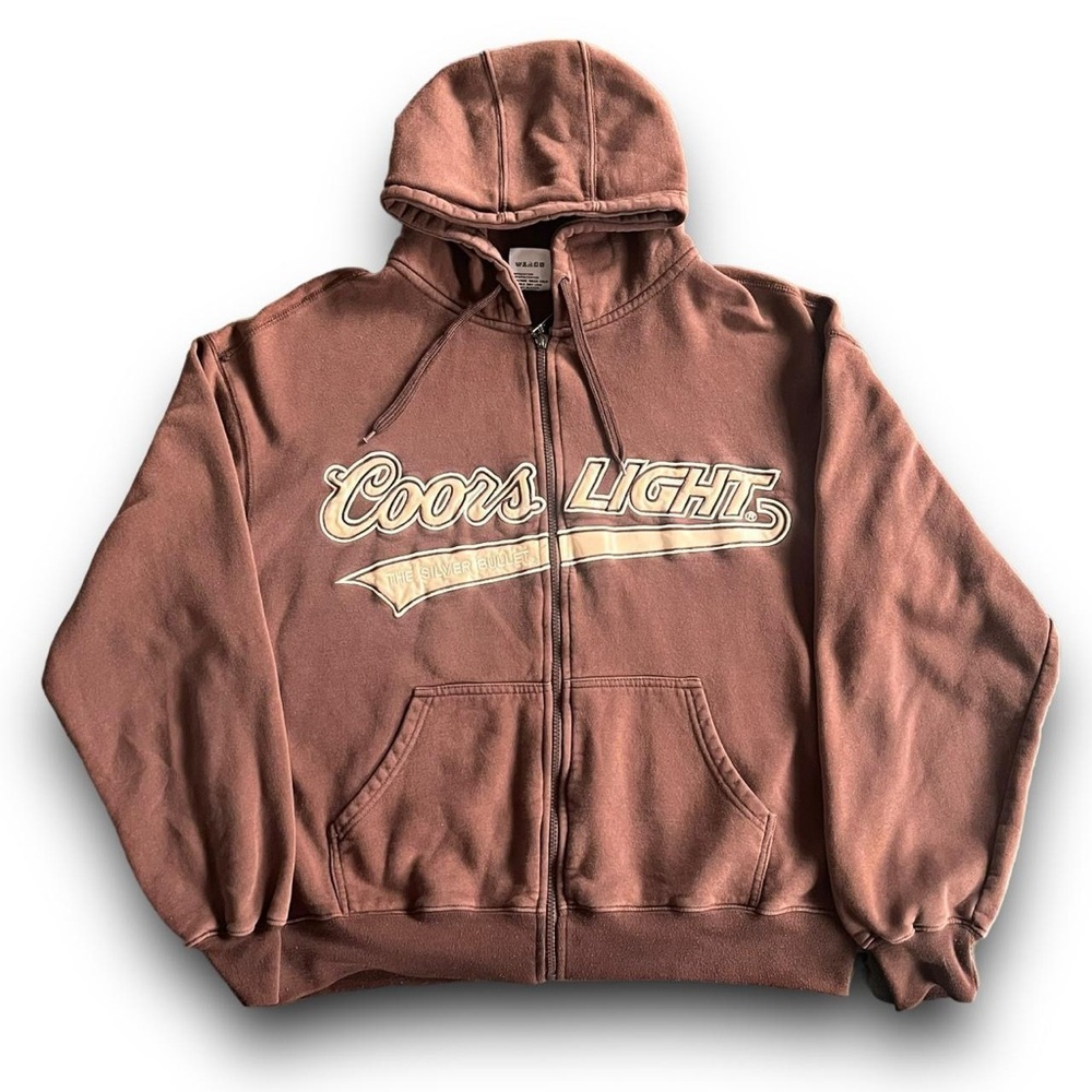 Coors Light Brown Hoodie